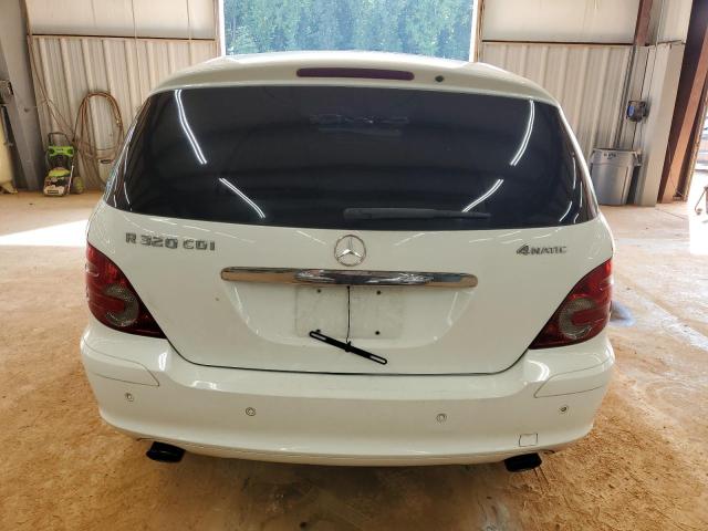4JGCB22E47A043753 - 2007 MERCEDES-BENZ R 320 CDI WHITE photo 6