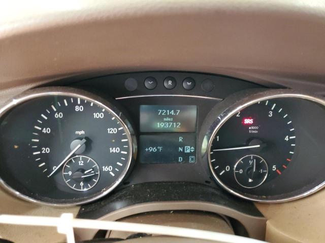 4JGCB22E47A043753 - 2007 MERCEDES-BENZ R 320 CDI WHITE photo 9