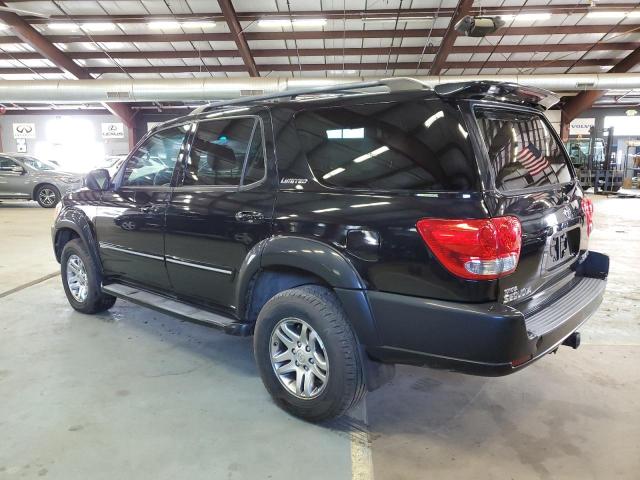 5TDBT48A16S273247 - 2006 TOYOTA SEQUOIA LIMITED BLACK photo 2