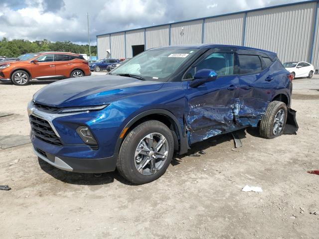 3GNKBCR47PS100648 - 2023 CHEVROLET BLAZER 2LT BLUE photo 1