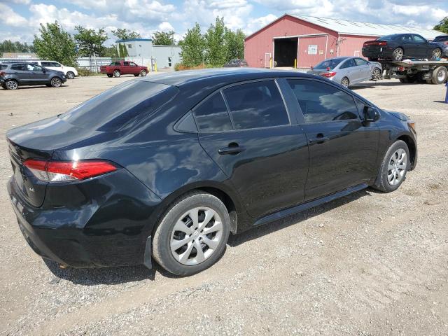 5YFBPRBE4LP050007 - 2020 TOYOTA COROLLA LE BLACK photo 3