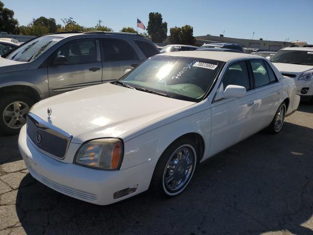 1G6KD57Y53U143810 - 2003 CADILLAC DEVILLE WHITE photo 1