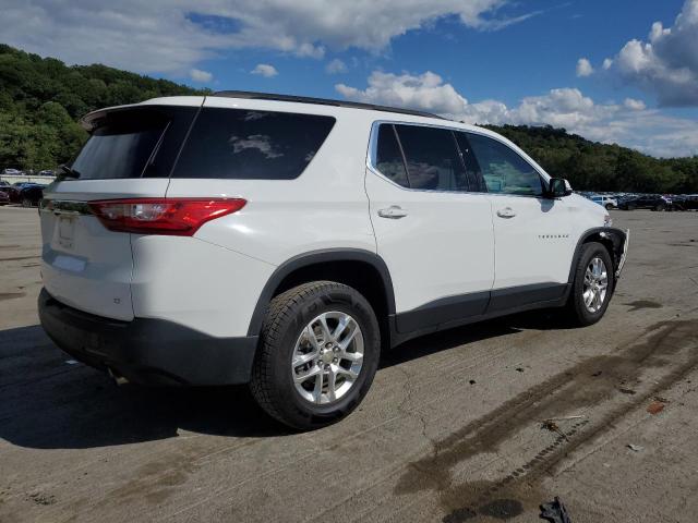 1GNEVGKW4KJ210719 - 2019 CHEVROLET TRAVERSE LT WHITE photo 3
