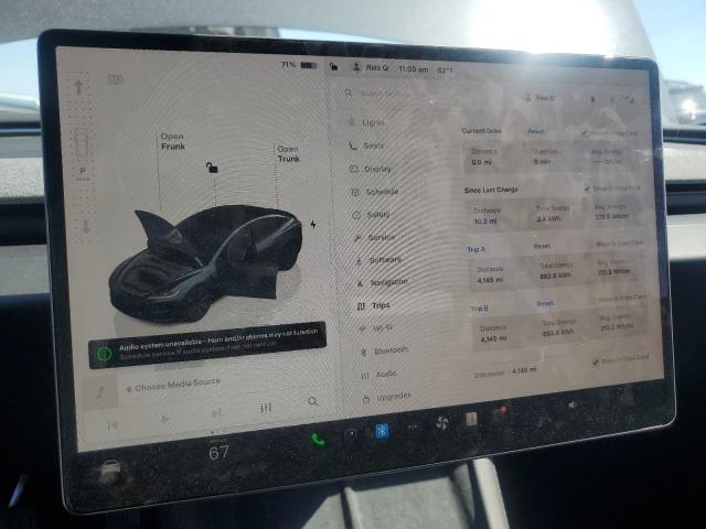 5YJ3E1EA5SF970615 - 2025 TESLA MODEL 3 石墨色 照片 9