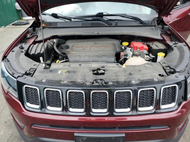 3C4NJDBB7MT537515 - 2021 JEEP COMPASS LATITUDE Қызыл фото 12