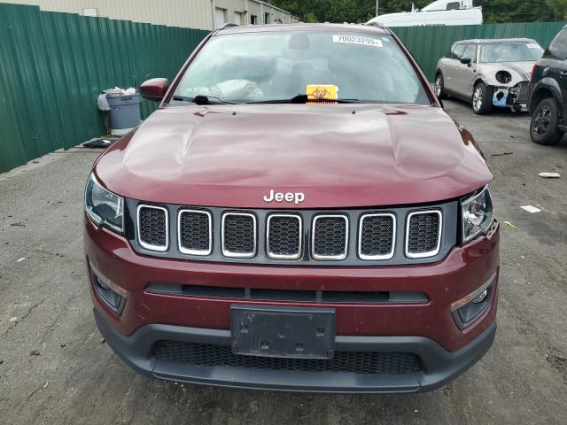3C4NJDBB7MT537515 - 2021 JEEP COMPASS LATITUDE Қызыл фото 5
