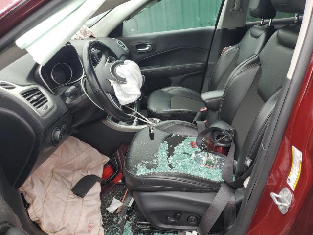 3C4NJDBB7MT537515 - 2021 JEEP COMPASS LATITUDE Қызыл фото 7