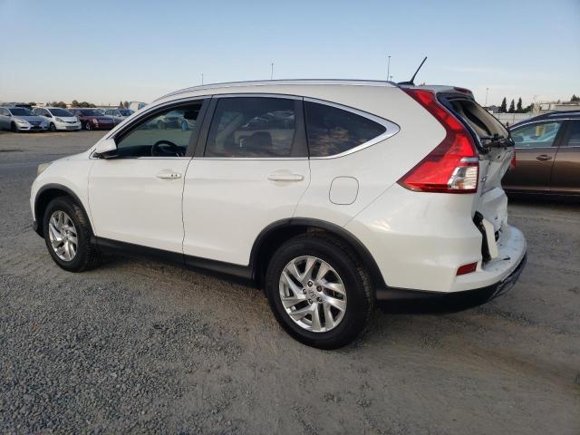5J6RM3H77FL000318 - 2015 HONDA CR-V EXL თეთრი ფოტო 2