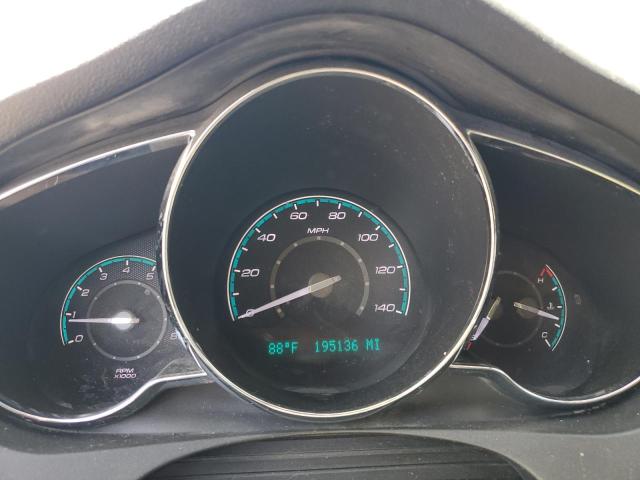 1G1ZC5EU6CF145304 - 2012 CHEVROLET MALIBU 1LT SILVER photo 9