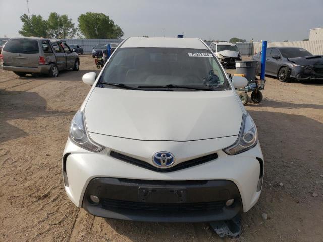 JTDZN3EU8GJ043737 - 2016 TOYOTA PRIUS V WHITE photo 5