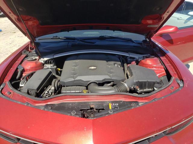 2G1FF3D37F9176906 - 2015 CHEVROLET CAMARO LT 红色 照片 11