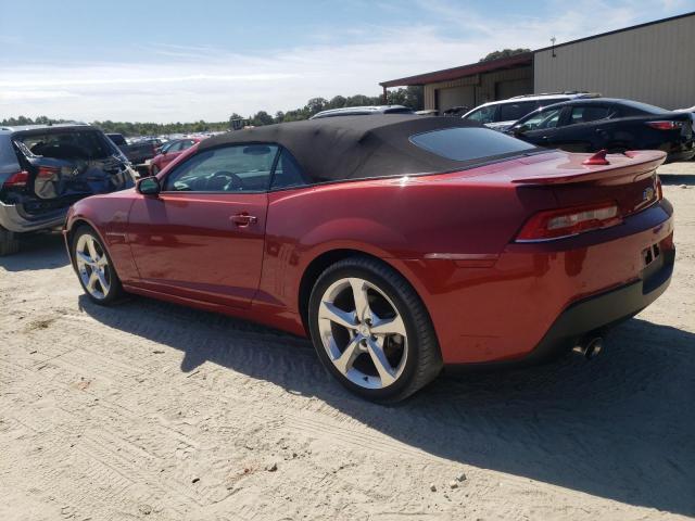 2G1FF3D37F9176906 - 2015 CHEVROLET CAMARO LT 红色 照片 2