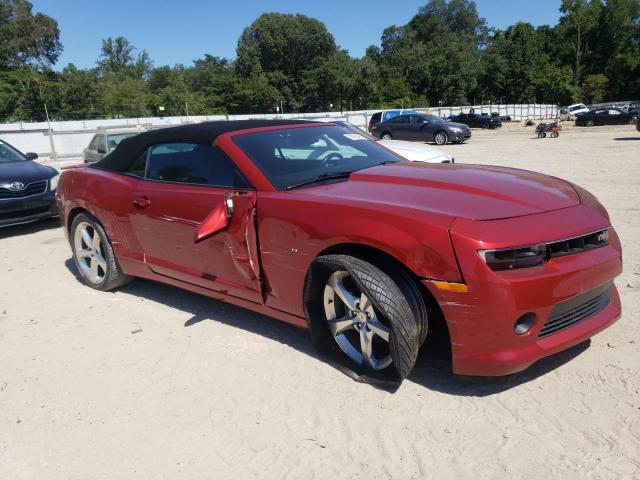 2G1FF3D37F9176906 - 2015 CHEVROLET CAMARO LT 红色 照片 4
