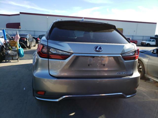 2T2HGMDA4LC049944 - 2020 LEXUS RX 450H SILVER photo 6