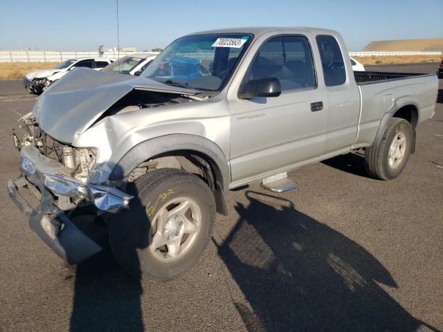 5TESM92N71Z746960 - 2001 TOYOTA TACOMA XTRACAB PRERUNNER ვერცხლისფერი ფოტო 1