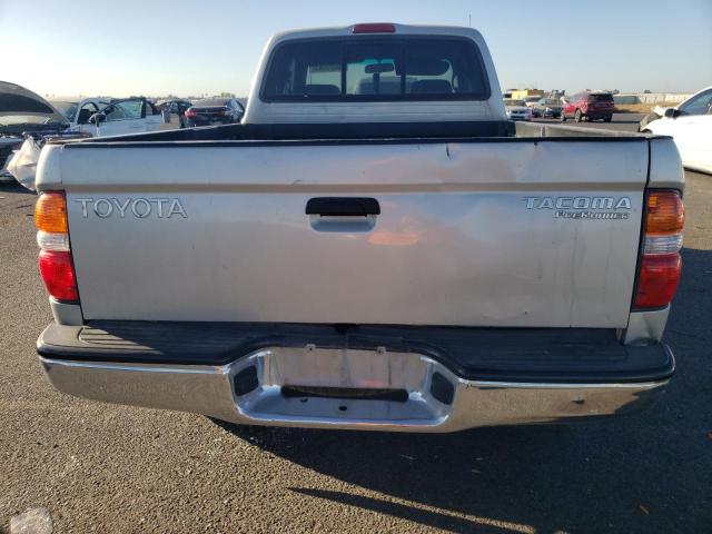 5TESM92N71Z746960 - 2001 TOYOTA TACOMA XTRACAB PRERUNNER ვერცხლისფერი ფოტო 6