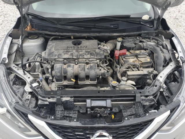 3N1AB7AP1KY456698 - 2019 NISSAN SENTRA S 银色 照片 11