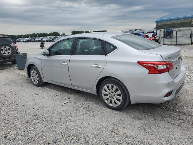 3N1AB7AP1KY456698 - 2019 NISSAN SENTRA S 银色 照片 2