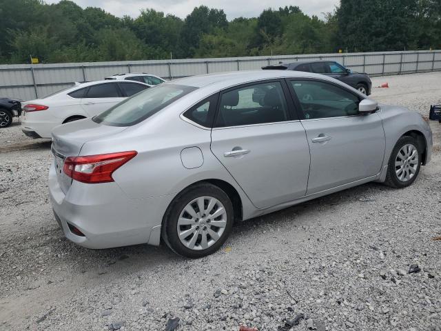 3N1AB7AP1KY456698 - 2019 NISSAN SENTRA S 银色 照片 3