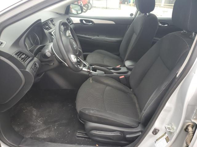 3N1AB7AP1KY456698 - 2019 NISSAN SENTRA S 银色 照片 7