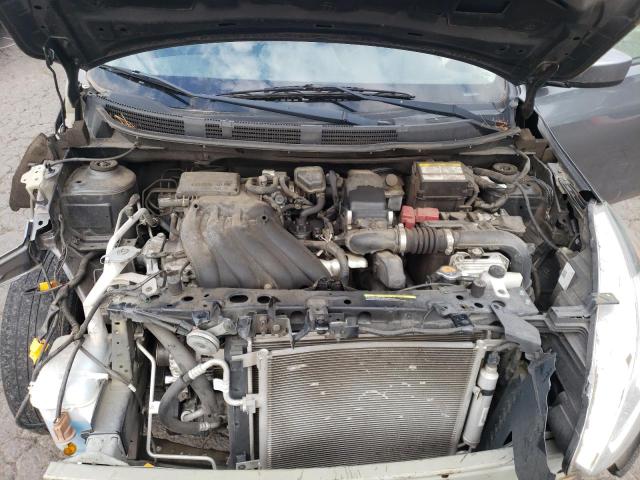 3N1CN7AP3JL852420 - 2018 NISSAN VERSA S ნაცრისფერი ფოტო 11