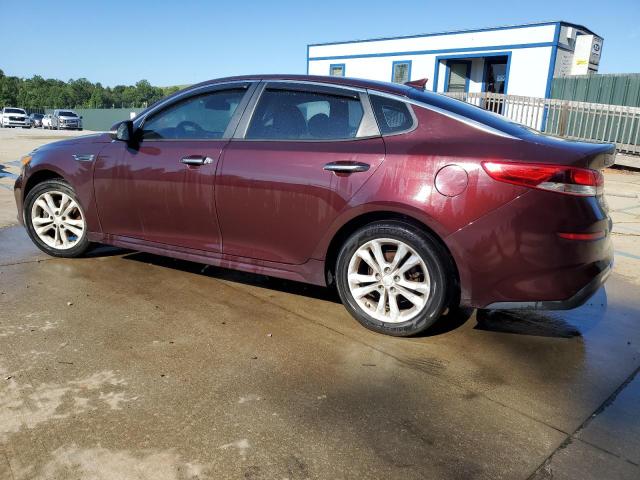 5XXGT4L30KG321346 - 2019 KIA OPTIMA LX Burgund zdjęcie 2