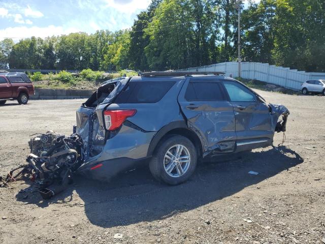 1FMSK8DH9RGA33404 - 2024 FORD EXPLORER XLT ნაცრისფერი ფოტო 3