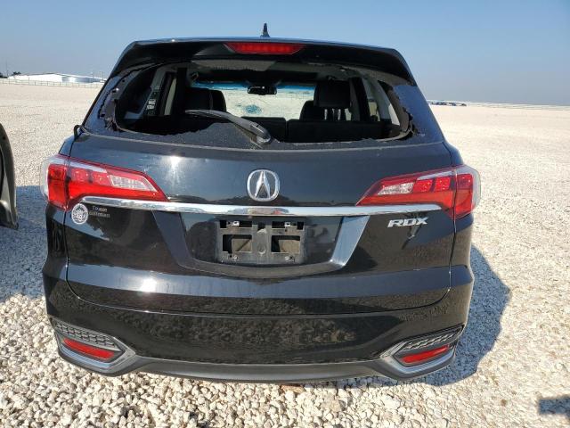 5J8TB3H36JL011724 - 2018 ACURA RDX BLACK photo 6