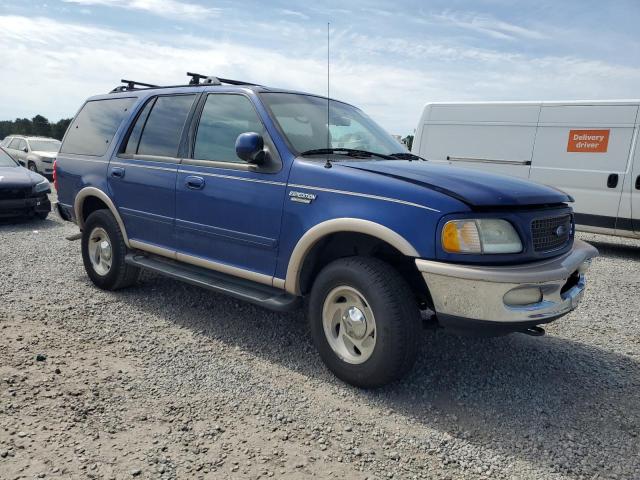 1FMEU18W6VLB73550 - 1997 FORD EXPEDITION BLUE photo 4