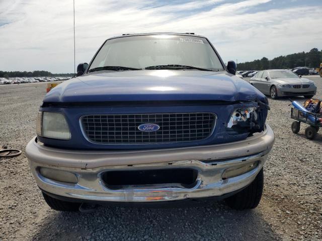 1FMEU18W6VLB73550 - 1997 FORD EXPEDITION BLUE photo 5