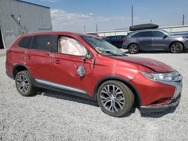 JA4AZ3A38JZ009489 - 2018 MITSUBISHI OUTLANDER SE RED photo 4