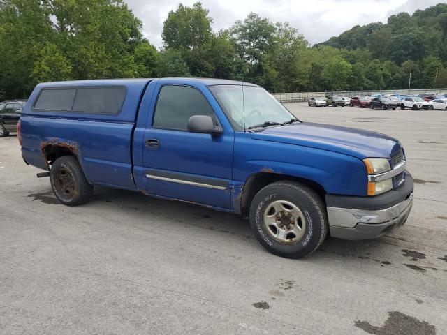 1GCEC14XX3Z333493 - 2003 CHEVROLET SILVERADO C1500 BLUE photo 4