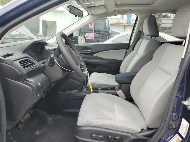 5J6RM4H55FL012410 - 2015 HONDA CR-V EX 蓝色 照片 7