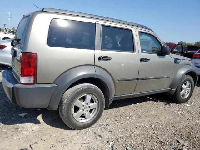 1D8GU28K87W569742 - 2007 DODGE NITRO SXT BEIGE photo 3