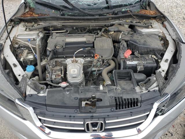 1HGCR2F86FA083935 - 2015 HONDA ACCORD EXL SILVER photo 11