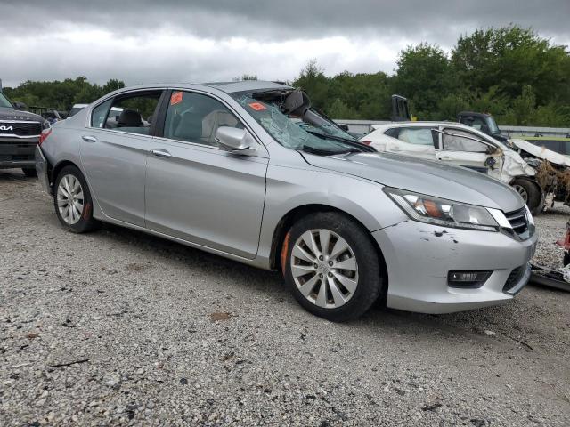 1HGCR2F86FA083935 - 2015 HONDA ACCORD EXL SILVER photo 4