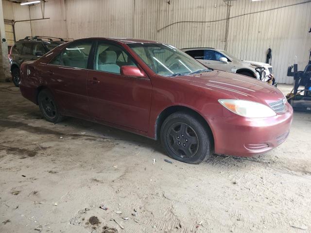 4T1BE32K54U270023 - 2004 TOYOTA CAMRY LE BURGUNDY photo 4