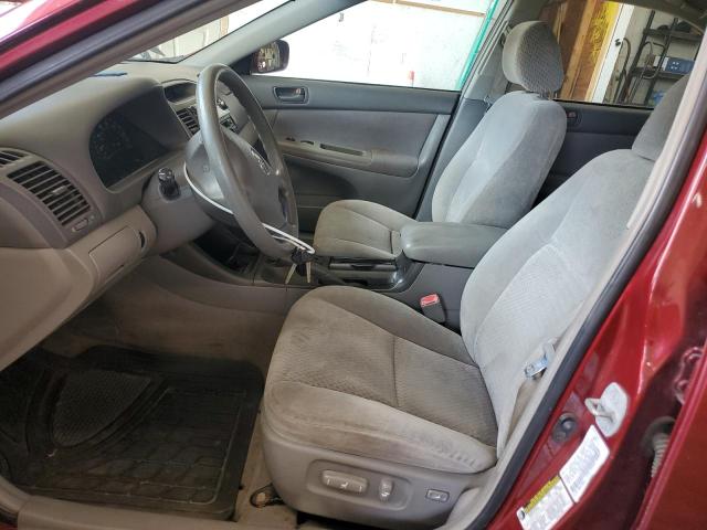 4T1BE32K54U270023 - 2004 TOYOTA CAMRY LE BURGUNDY photo 7