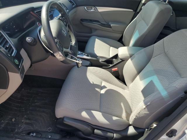 19XFB2F81FE086321 - 2015 HONDA CIVIC EX SILVER photo 7