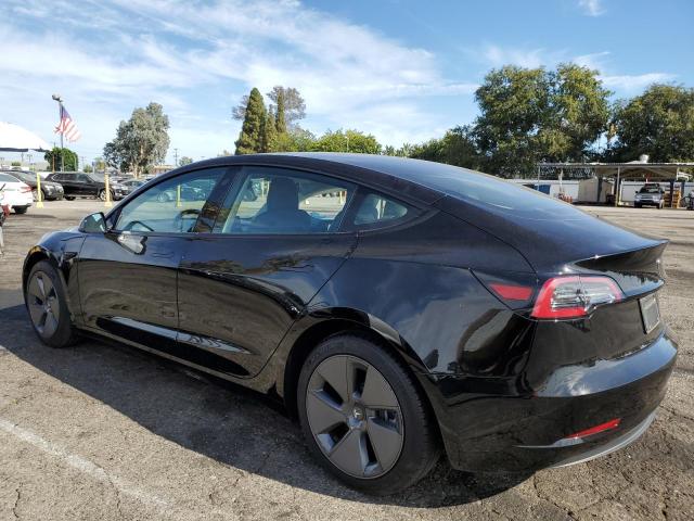 5YJ3E1EA5PF468887 - 2023 TESLA MODEL 3 BLACK photo 2