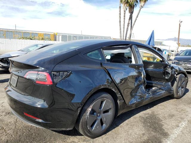 5YJ3E1EA5PF468887 - 2023 TESLA MODEL 3 BLACK photo 3