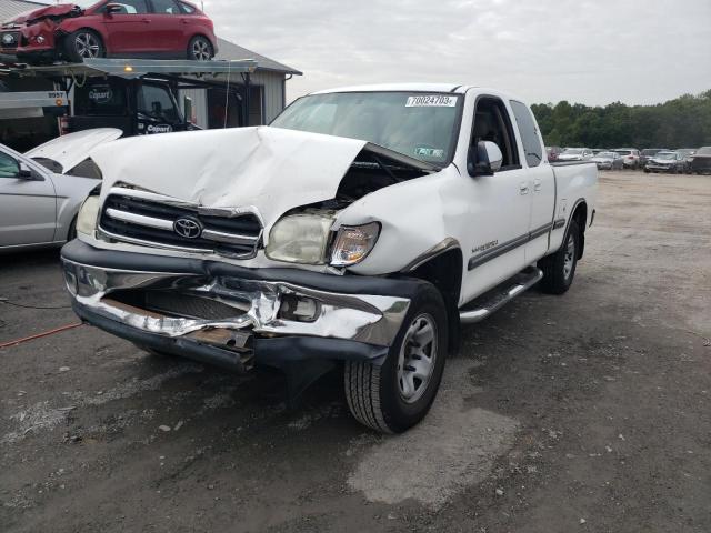 5TBRN34181S168375 - 2001 TOYOTA TUNDRA ACCESS CAB SR5 WHITE photo 1