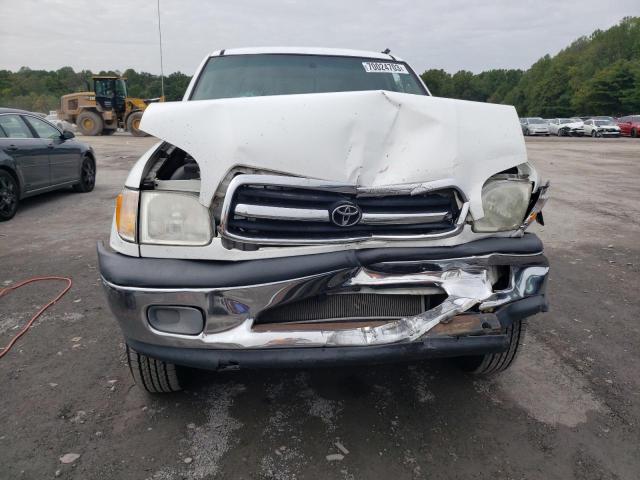5TBRN34181S168375 - 2001 TOYOTA TUNDRA ACCESS CAB SR5 WHITE photo 5