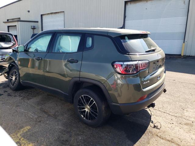 3C4NJDAB6MT568269 - 2021 JEEP COMPASS SPORT 绿色 照片 2