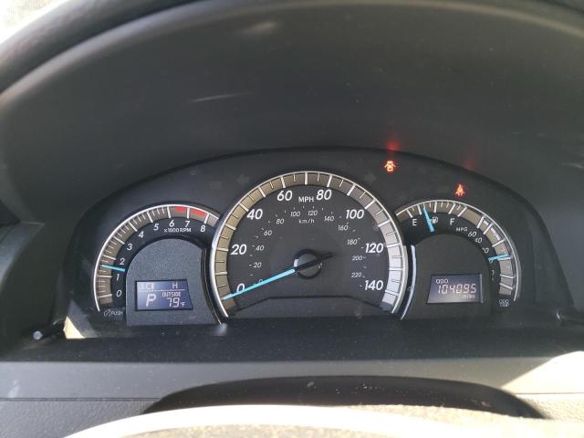 4T1BF1FK0CU598976 - 2012 TOYOTA CAMRY BASE 黑色 照片 9