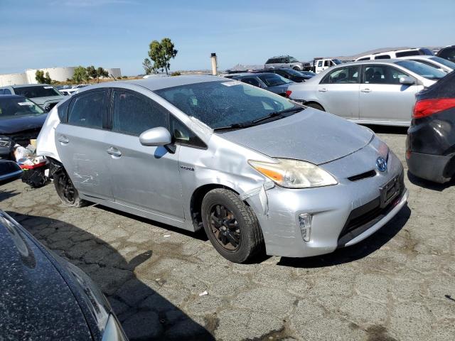 JTDKN3DU0C5438159 - 2012 TOYOTA PRIUS SILVER photo 4