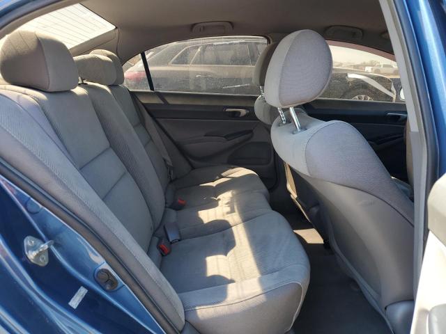 19XFA1F52BE042714 - 2011 HONDA CIVIC LX BLUE photo 10