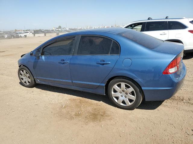 19XFA1F52BE042714 - 2011 HONDA CIVIC LX BLUE photo 2