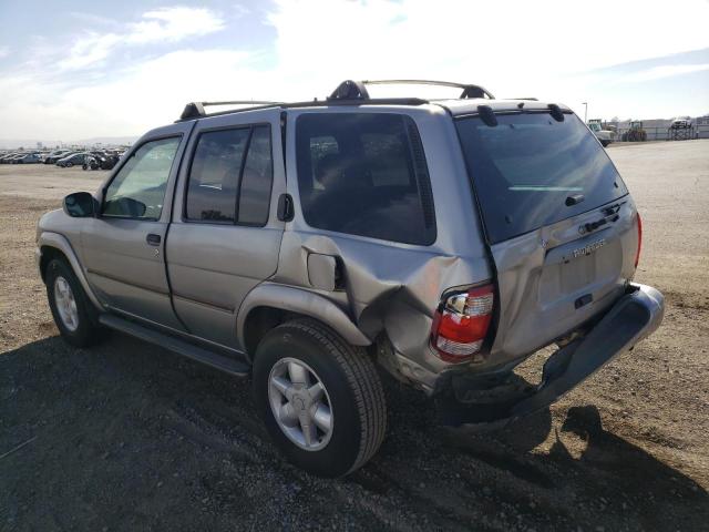 JN8DR07X21W509908 - 2001 NISSAN PATHFINDER LE 银色 照片 2