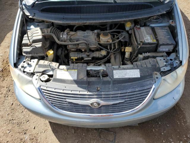 2C8GP64L32R793139 - 2002 CHRYSLER TOWN & COU LIMITED BLUE photo 12